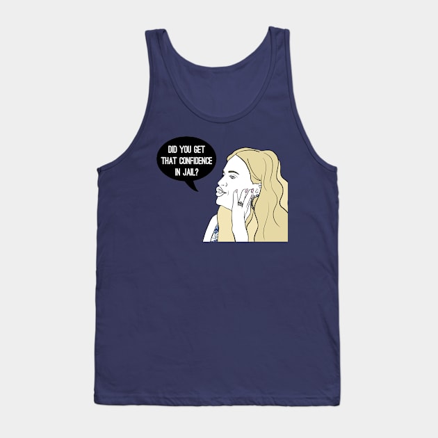 Confidence Tank Top by Katsillustration